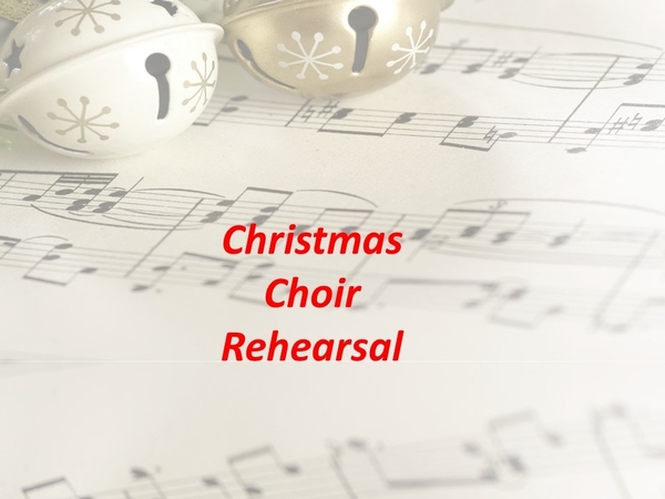 Christmas Choir Rehearsal